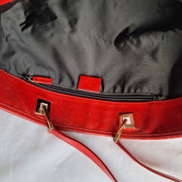 Authentic Red Gucci Tote Bag - Picture 4 of 7